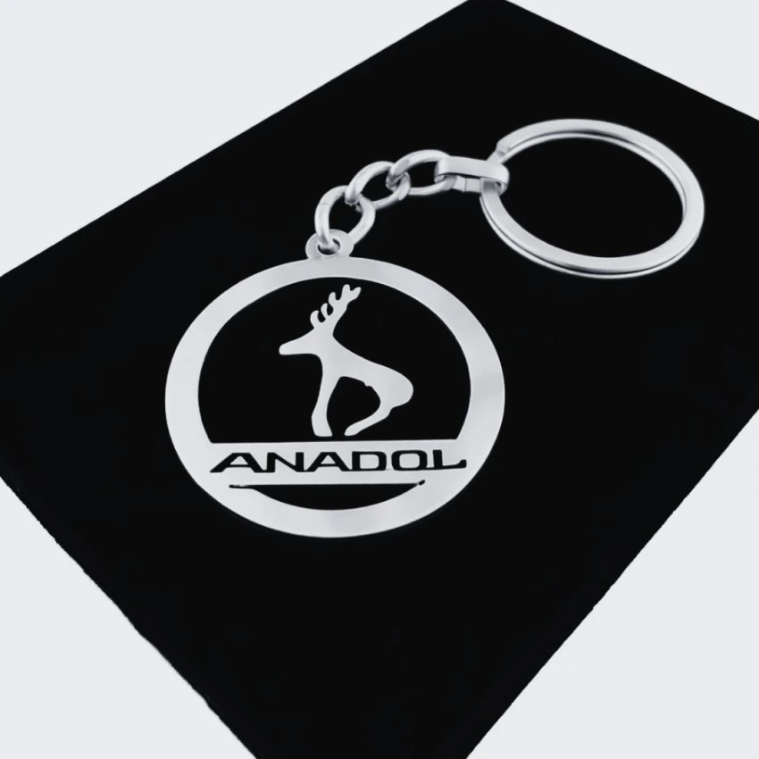 Anadol Anahtarlık - Metal Kişiye Özel 925 Ayar Gümüş Kaplama
