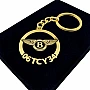 Bentley Anahtarlık - Metal Kişiye Özel Gold 24K Ayar Gerçek Altın Kaplama