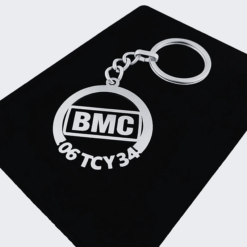 Bmc Romeo Anahtarlık - Metal Kişiye Özel 925 Ayar Gümüş Kaplama