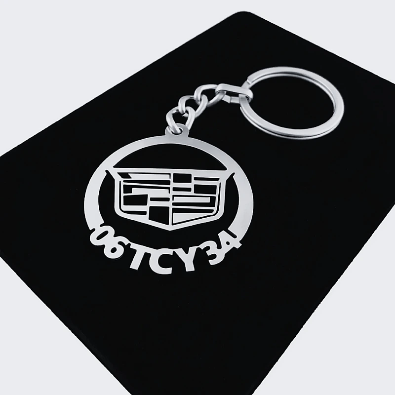 Cadillac Anahtarlık - Metal Kişiye Özel 925 Ayar Gümüş Kaplama