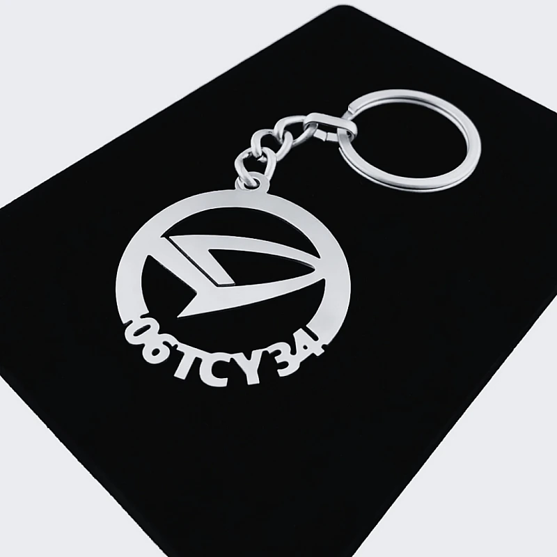 Daihatsu Anahtarlık - Metal Kişiye Özel 925 Ayar Gümüş Kaplama