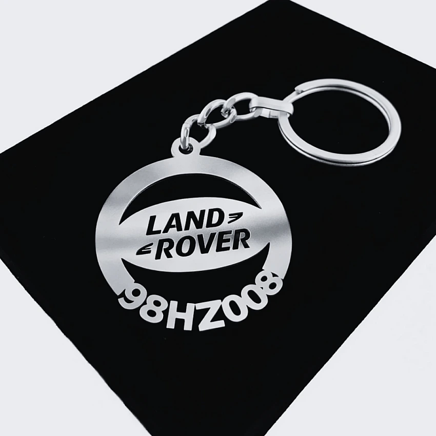 Land Rover Anahtarlık - Metal Kişiye Özel 925 Ayar Gümüş Kaplama