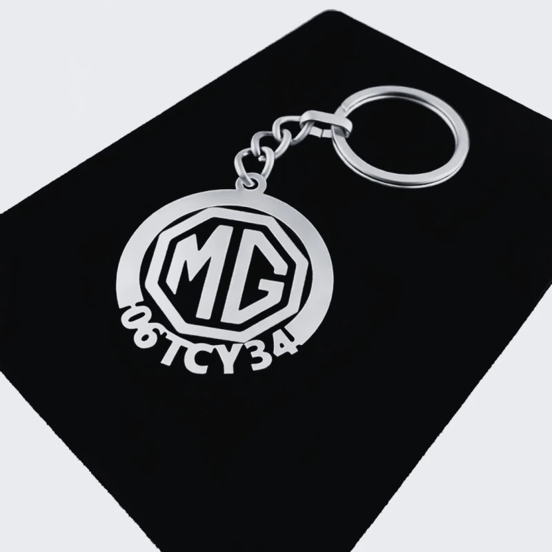 Mg Anahtarlık - Metal Kişiye Özel 925 Ayar Gümüş Kaplama