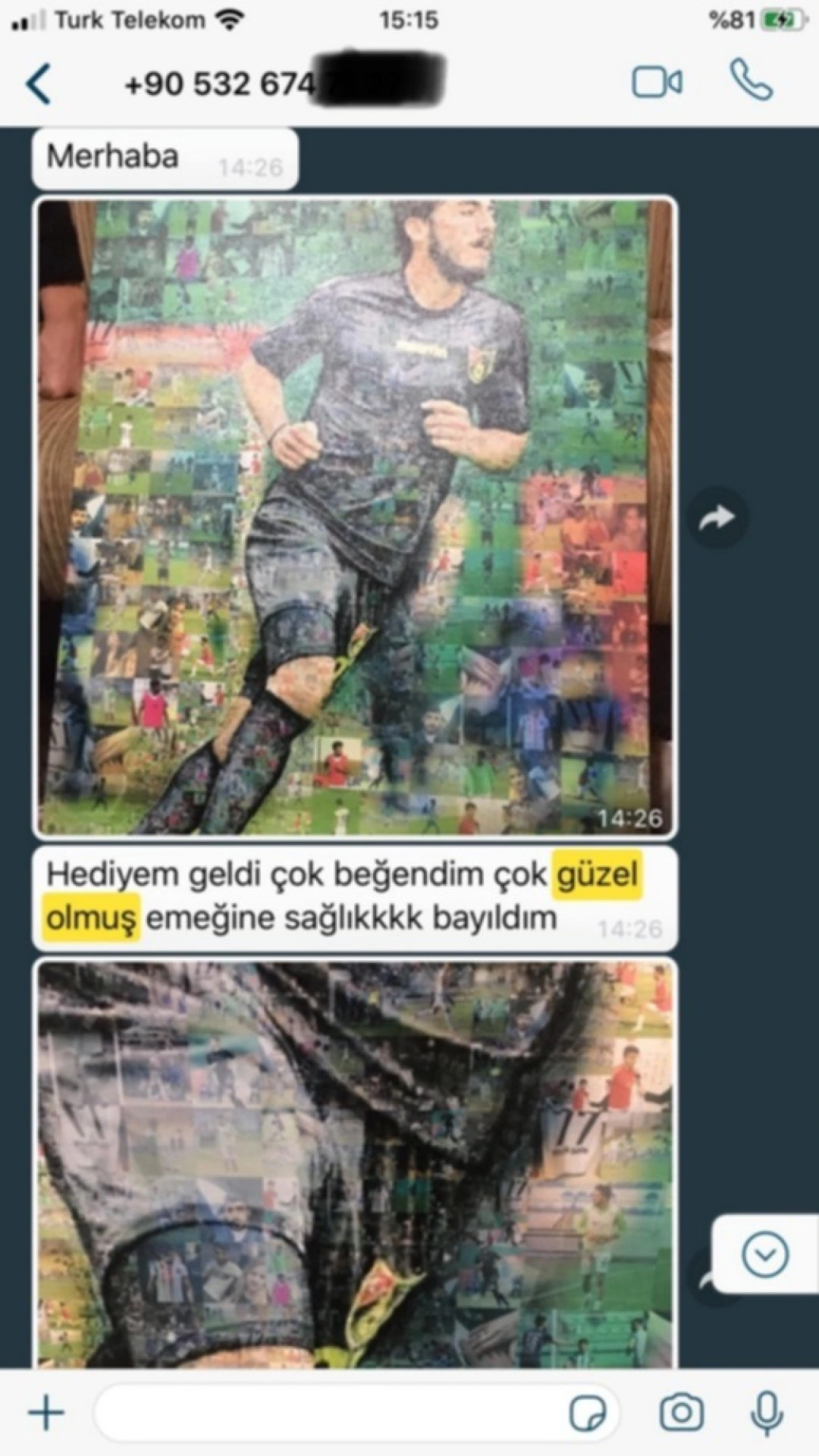 Sizden Gelen Whatsapp Mesajları