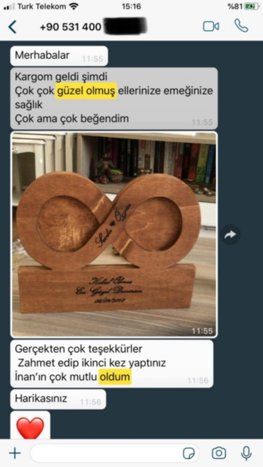 Sizden Gelen Whatsapp Mesajları