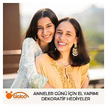 Anneler Günü İçin El Yapımı Dekoratif Hediyeler