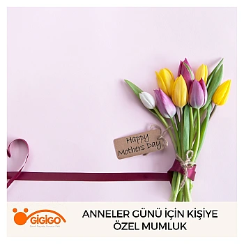 Anneler Günü İçin Kişiye Özel Mumluk