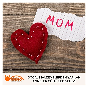 Doğal Malzemelerden Yapılan Anneler Günü Hediyeleri