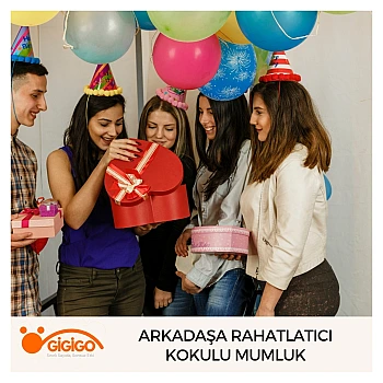 Arkadaşa Rahatlatıcı Kokulu Mumluk