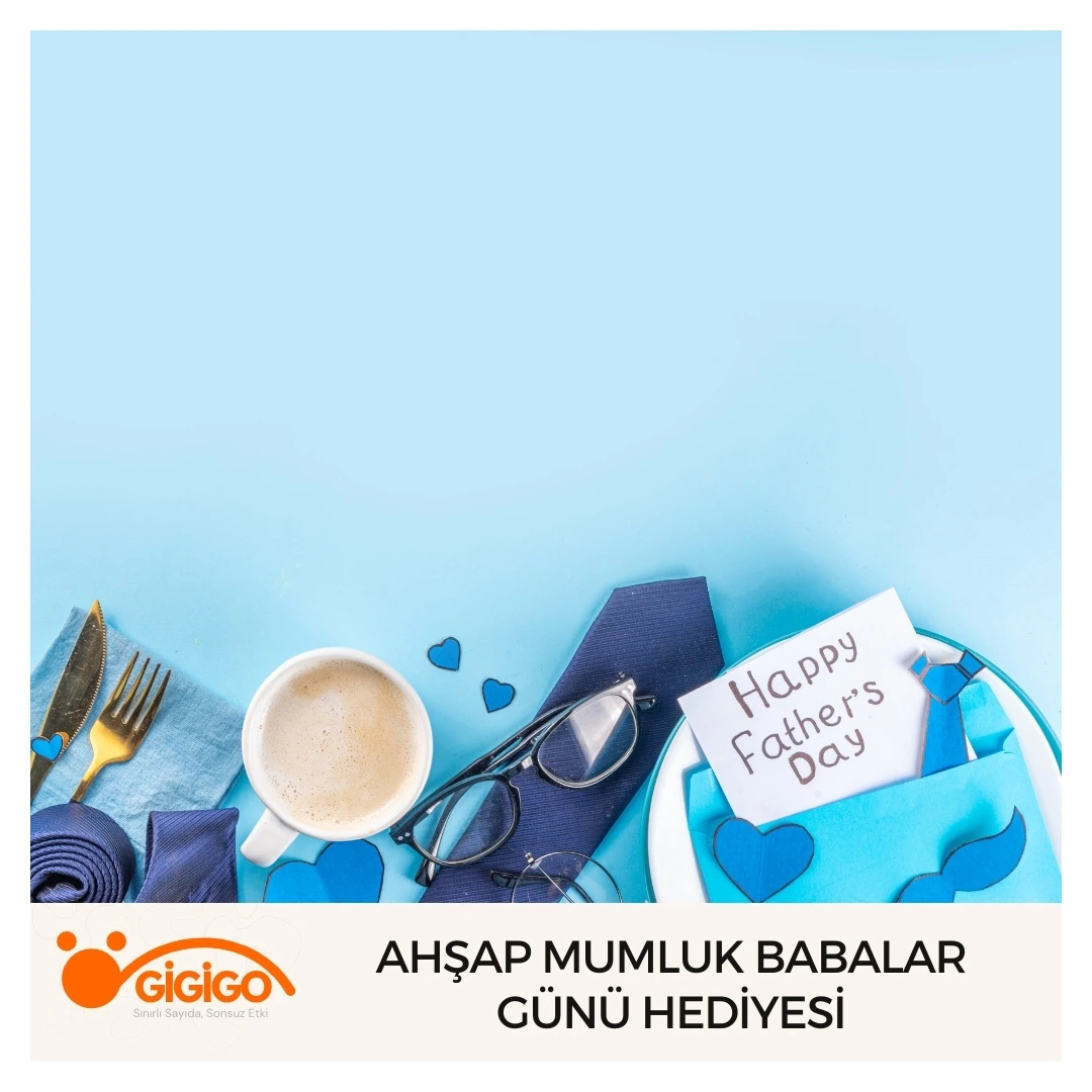 Ahşap Mumluk Babalar Günü Hediyesi