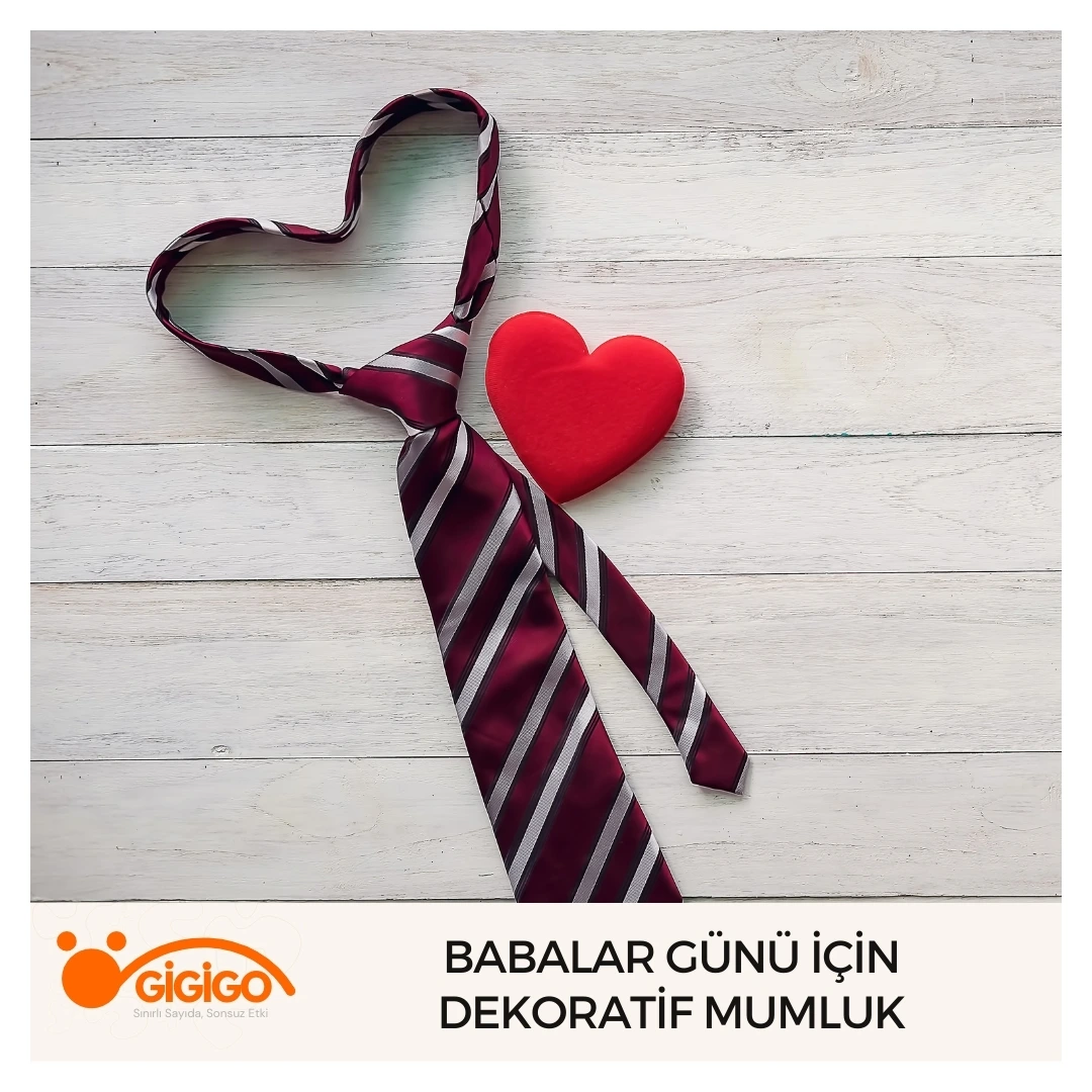 Babalar Günü İçin Dekoratif Mumluk