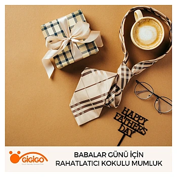 Babalar Günü İçin Rahatlatıcı Kokulu Mumluk