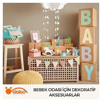 Bebek Odası İçin Dekoratif Aksesuarlar