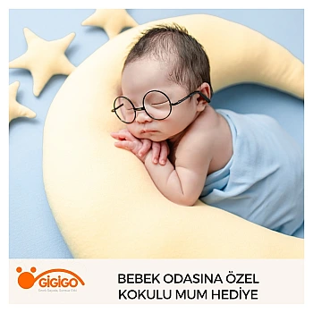 Bebek Odasına Özel Kokulu Mum Hediye