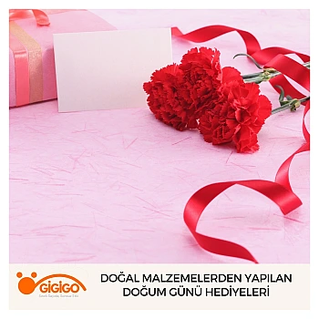 Doğal Malzemelerden Yapılan Doğum Günü Hediyeleri