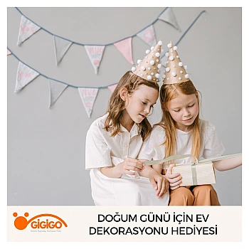 Doğum Günü İçin Ev Dekorasyonu Hediyesi