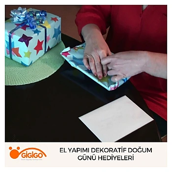 El Yapımı Dekoratif Doğum Günü Hediyeleri