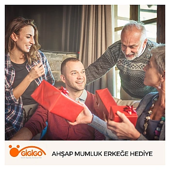 Ahşap Mumluk Erkeğe Hediye