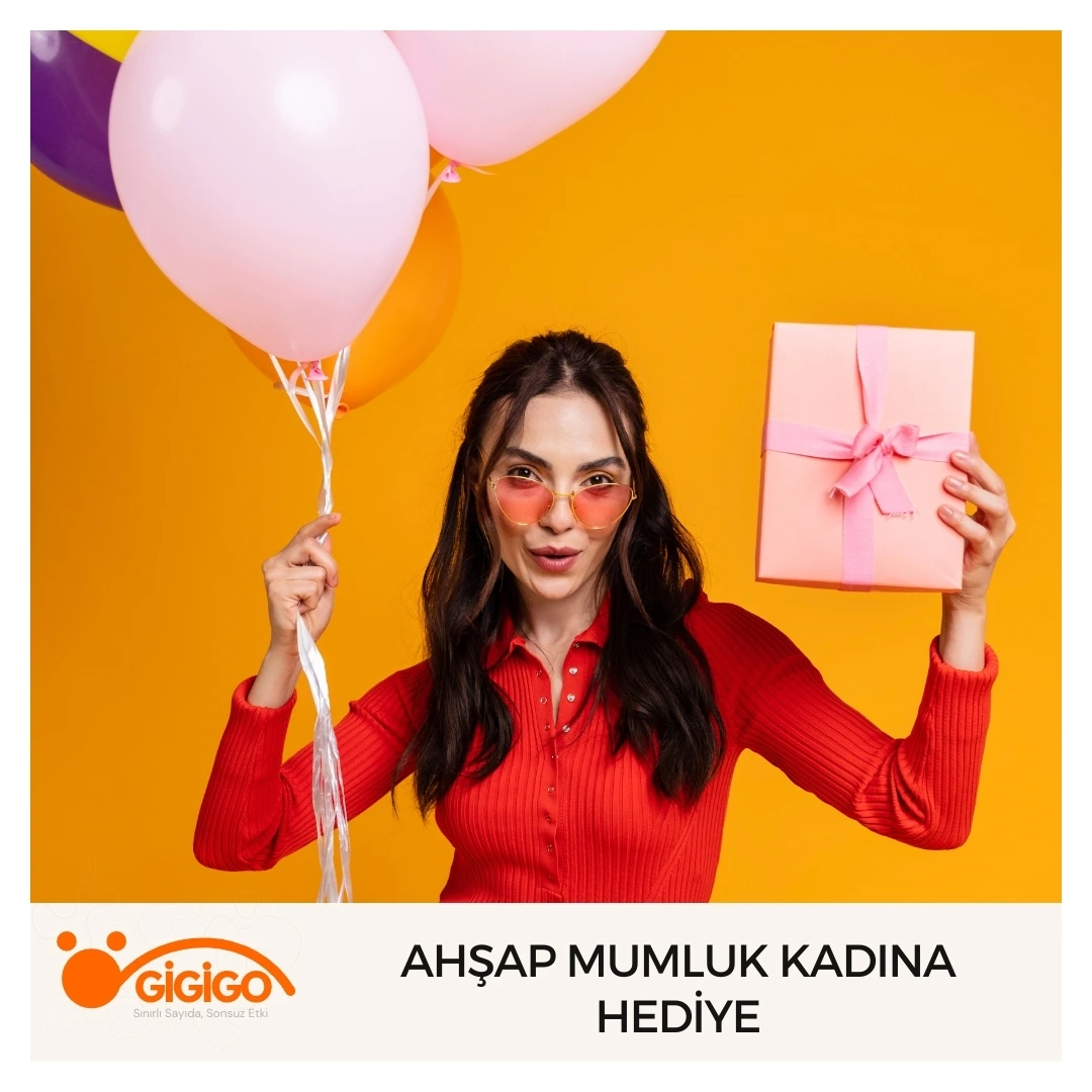 Ahşap Mumluk Kadına Hediye