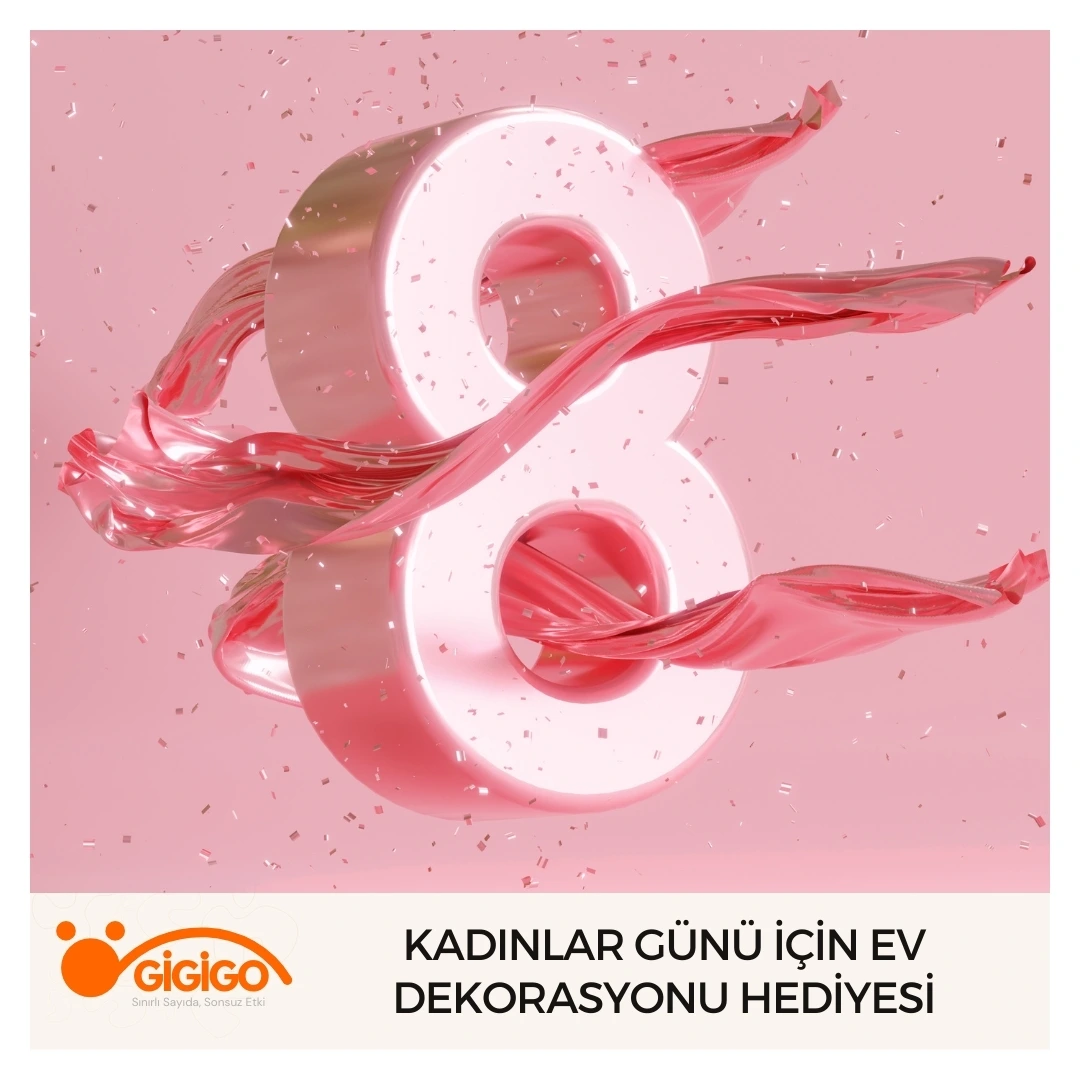 Kadınlar Günü İçin Ev Dekorasyonu Hediyesi