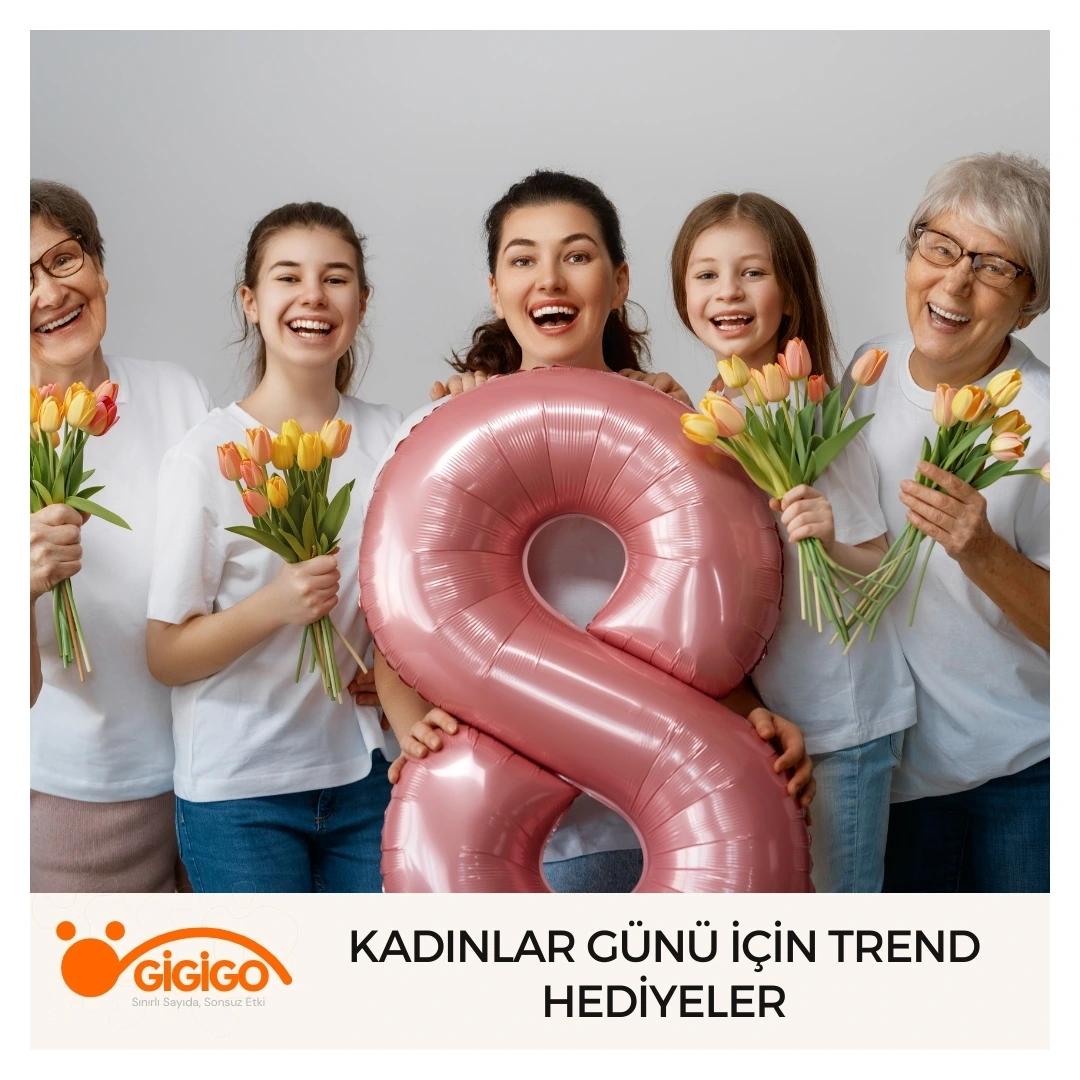 Kadınlar Günü İçin Trend Hediyeler