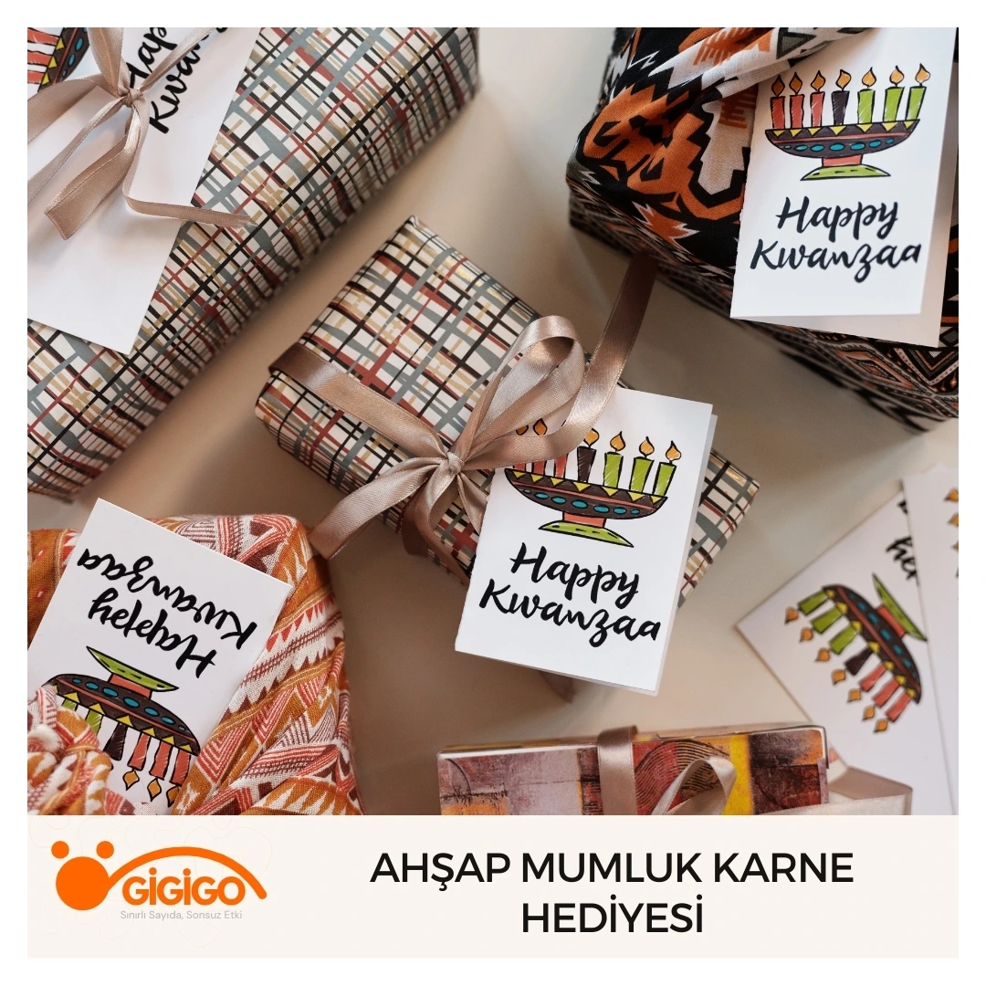 Ahşap Mumluk Karne Hediyesi