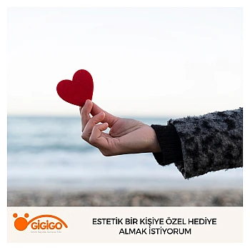 Estetik Bir Kişiye Özel Hediye Almak İstiyorum