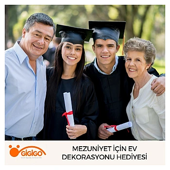Mezuniyet İçin Ev Dekorasyonu Hediyesi