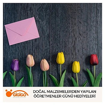 Doğal Malzemelerden Yapılan Öğretmenler Günü Hediyeleri