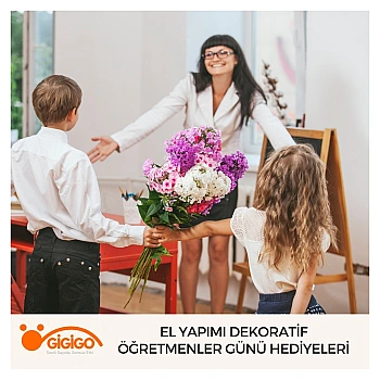 El Yapımı Dekoratif Öğretmenler Günü Hediyeleri