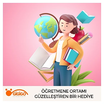 Öğretmene Ortamı Güzelleştiren Bir Hediye