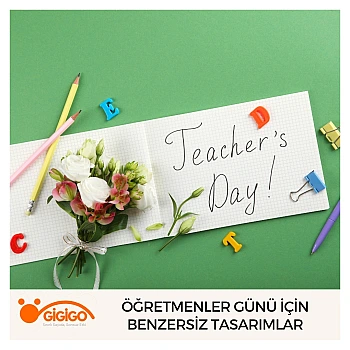 Öğretmenler Günü İçin Benzersiz Tasarımlar