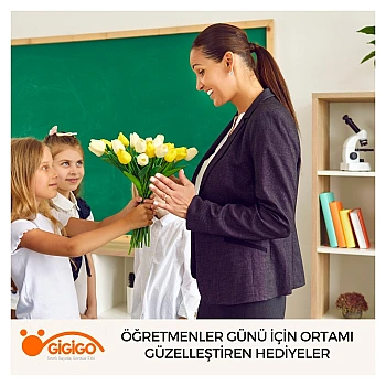 Öğretmenler Günü İçin Ortamı Güzelleştiren Hediyeler