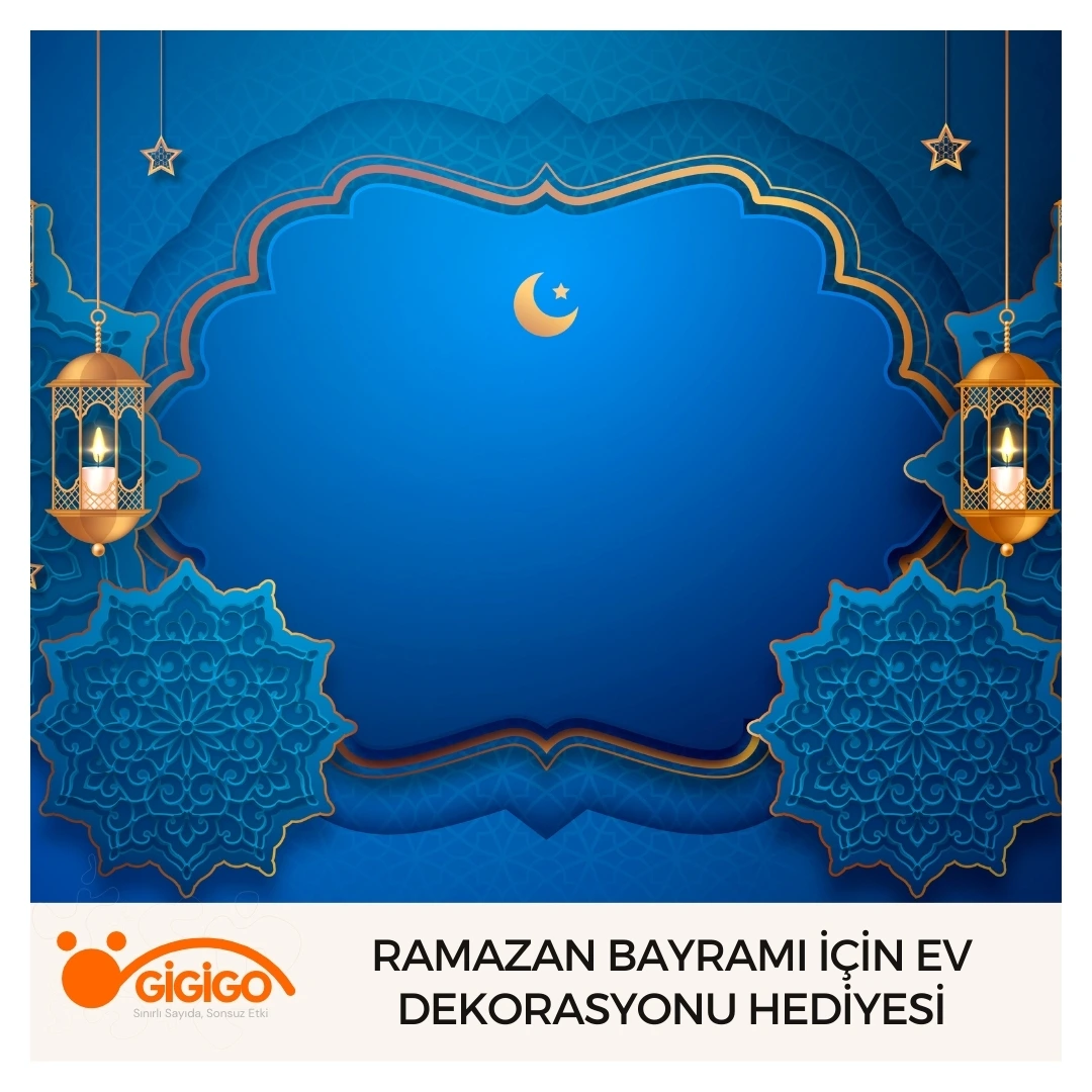 Ramazan Bayramı İçin Ev Dekorasyonu Hediyesi
