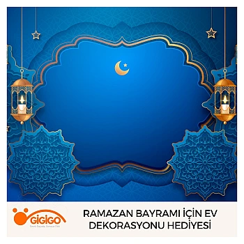 Ramazan Bayramı İçin Ev Dekorasyonu Hediyesi