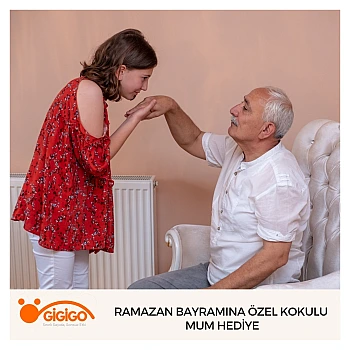 Ramazan Bayramına Özel Kokulu Mum Hediye