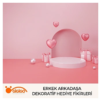 Erkek Arkadaşa Dekoratif Hediye Fikirleri