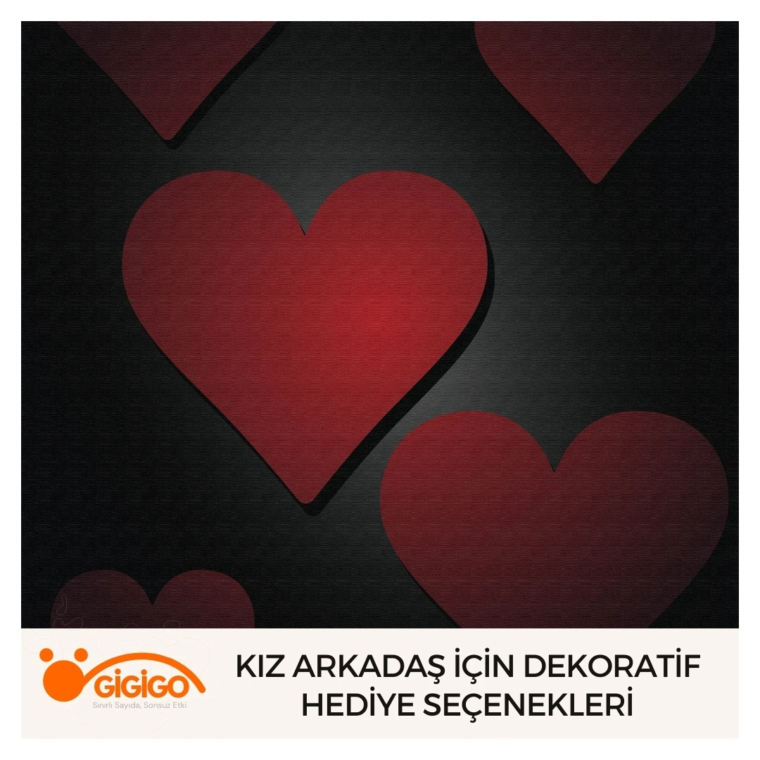 Kız Arkadaş İçin Dekoratif Hediye Seçenekleri