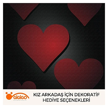 Kız Arkadaş İçin Dekoratif Hediye Seçenekleri
