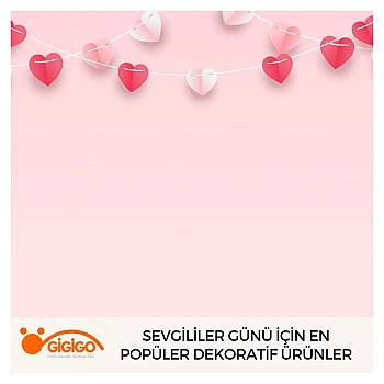 Sevgililer Günü İçin En Popüler Dekoratif Ürünler