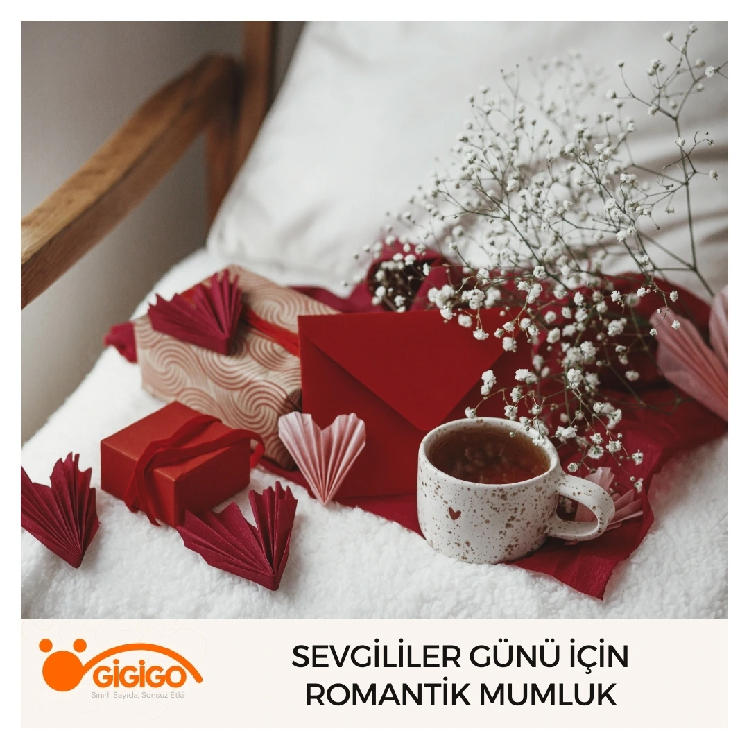 Sevgililer Günü İçin Romantik Mumluk