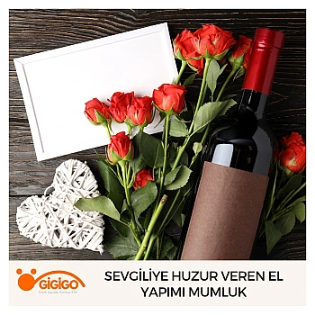 Sevgiliye Huzur Veren El Yapımı Mumluk