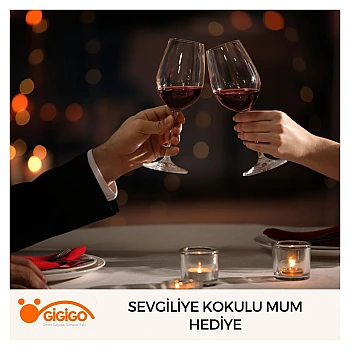 Sevgiliye Kokulu Mum Hediye