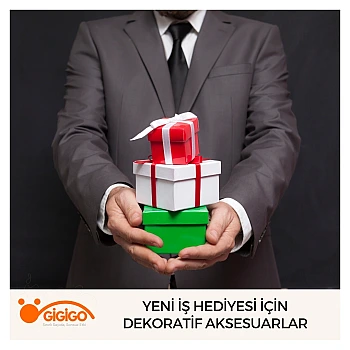 Yeni İş Hediyesi İçin Dekoratif Aksesuarlar