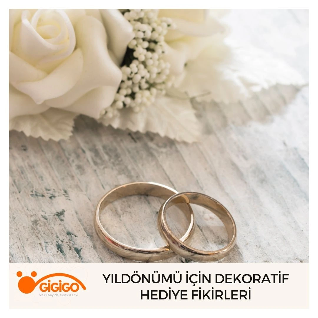 Yıldönümü İçin Dekoratif Hediye Fikirleri