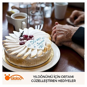 Yıldönümü İçin Ortamı Güzelleştiren Hediyeler