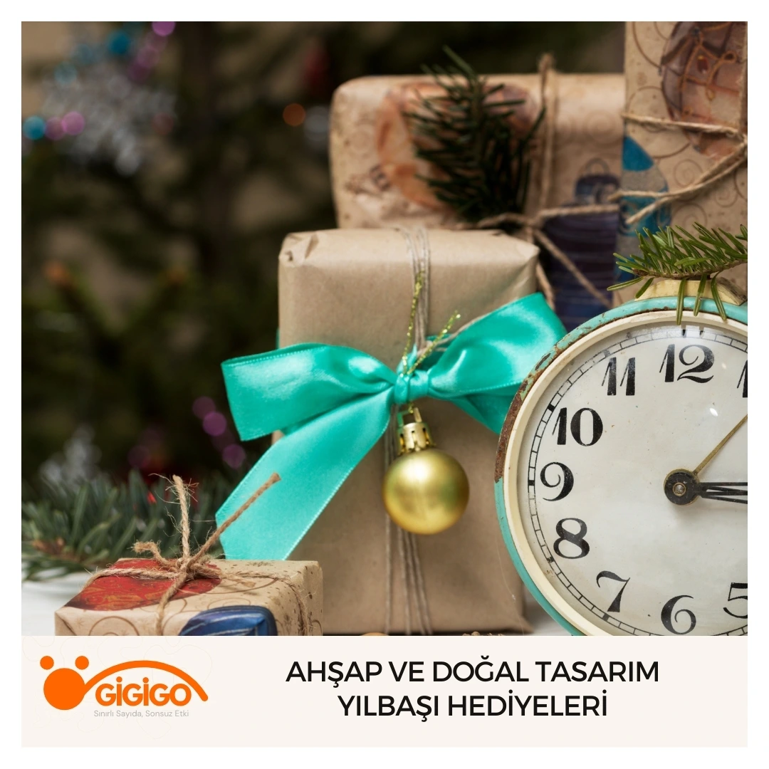 Ahşap Ve Doğal Tasarım Yılbaşı Hediyeleri