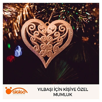 Yılbaşı İçin Kişiye Özel Mumluk