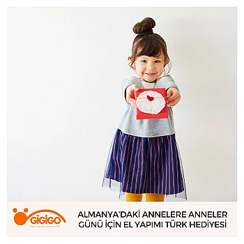 Almanya’daki Annelere Anneler Günü İçin El Yapımı Türk Hediyesi