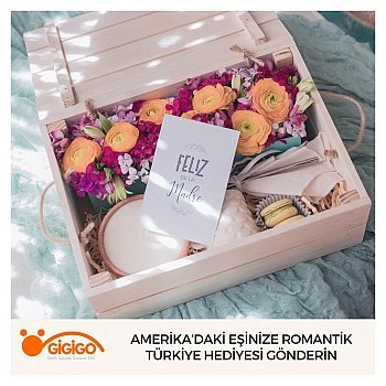 Amerika’daki Eşinize Romantik Türkiye Hediyesi Gönderin